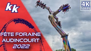 Fête foraine dAudincourt 2022 [upl. by Nyleak]