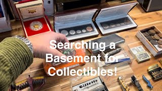 What will I find in this collectors house Today’s basement digging treasure hunt [upl. by Paulsen]