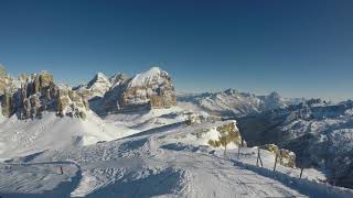 GoPro Lagazuoi from the top Dolomites Dolomiti [upl. by Lorne]