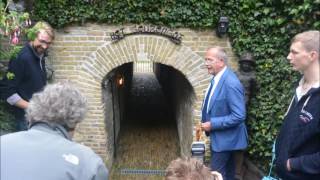 Franeker 2016 Heropening Geuzengang in de bolwerken 08 07 2016 [upl. by Greysun]