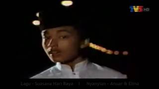 Suasana Hari Raya  Anuar Zain amp Ellina [upl. by Per]