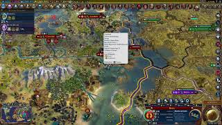 Civilization 6 Way to Roman Glory 20 plus Mods Full Walkthrough [upl. by Ecnaled]