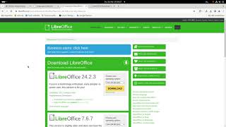 LibreOffice 7663 in Fedora 39 Change of the language package 31 minutes [upl. by Grossman]