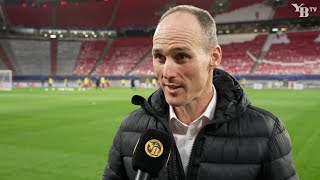 Sportchef Steve von Bergen vor dem Spiel RB Leipzig  YB [upl. by Nonnerb]