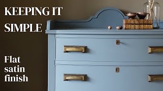 How to paint furniture keeping it simple… [upl. by Oderf]