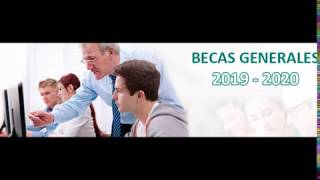 Datos Bancarios Apartado C Becas generales 20192020 Estudios no universitarios [upl. by Eseilanna865]