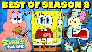 BEST of SpongeBob Season 8  2 Hour Compilation  SpongeBob [upl. by Nahaj]