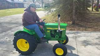 John Deere 5020 Mini Farm Tractor [upl. by Kathryne402]