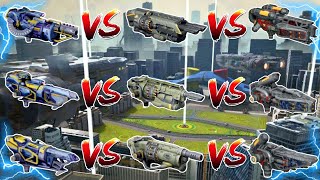 WR🔥Cestus VS Hammer VS Incinerator Weapon Comparison War Robots [upl. by Burgwell]