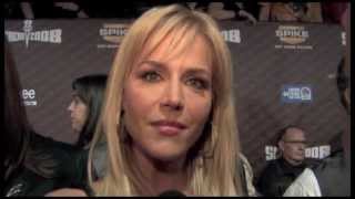 Julie Benz Interview  Saw 5 and The Punisher [upl. by Yesoj]