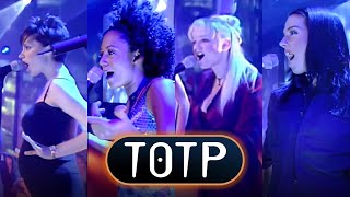 Spice Girls  Goodbye Live at TOTP 18121998 • HD [upl. by Kina790]