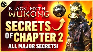 Black Myth Wukong  ALL Chapter 2 Secrets  Best Rewards Loot amp Secrets [upl. by Ewolram549]