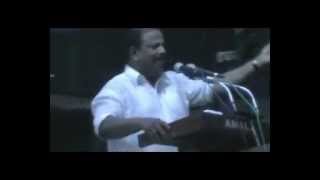 K Sudhakaran Speech  Peravoor [upl. by Alomeda]