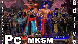 Mortal Kombat Shaolin Monks cuma 700mb full story aethersx2 ps2 [upl. by Graehl]