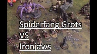 Spiders vs ironjawz [upl. by Meta]