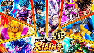 NEW INFO NEW YEARS GIFT RAID NEW YEARS RISING BANNER DISCUSSION DB Legends  Legends Festival [upl. by Hadnama]