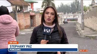 Vecinos de Ponceano norte de Quito preocupados por el incremento de la inseguridad [upl. by Seravart]