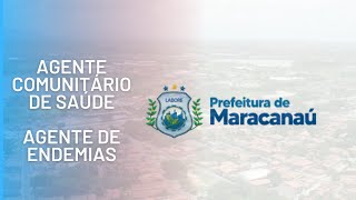 Maracanaú  CE  Agente Comunitário de Saúde e Agente de Endemias  Plano e organização de estudos [upl. by Nnire]