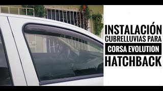 COMO INSTALAR BOTA AGUA O DEFLECTOR PARA AUTO [upl. by Ynamreg]