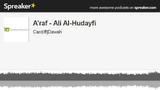 Surah AlAraf  Ali AlHudayfi [upl. by Jeri]