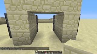 Minecraft  Puerta de pistones 2x2 [upl. by Kariotta399]