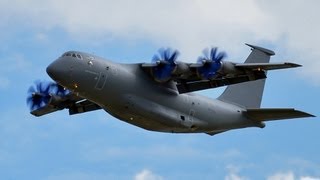 Antonov An70 at the 2013 Paris Airshow [upl. by Zorina]