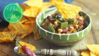 BohnenChili I 15 Minuten Rezept I One Pot I Vegan I Nia Latea [upl. by Karol948]