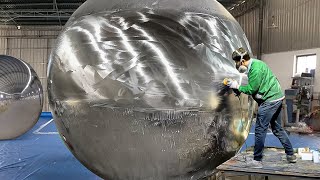 Amazing Technique They Found to Build Perfect Steel Spheres [upl. by Nlyak]