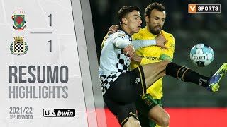 Highlights  Resumo Paços de Ferreira 11 Boavista Liga 2122 19 [upl. by Laumas708]