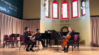 Clara Schumann  Piano Trio in Gminor [upl. by Ydnak]