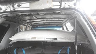 Honda CR V RD1 Снятие потолка  Поручней  зеркала Салона Removing ceilingHandrails intmirror [upl. by Assylem897]