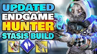 This UPDATED ENDGAME Stasis Hunter Build SHREDS PvE INDEPTH Stasis Hunter Build Guide  Destiny 2 [upl. by Wyne501]