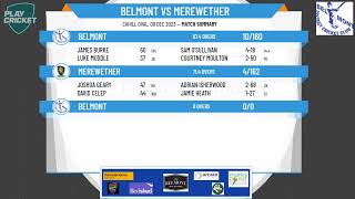 NDCA  1st Grade  Rd8  Belmont v Merewether  Day 2 [upl. by Tana925]