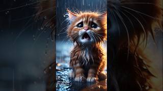 Very Sad cat  sorts viralshort subscribe cat catlover [upl. by Elocen]