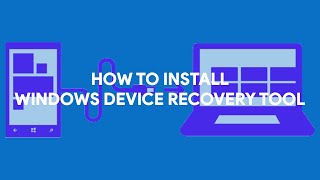 How To Install Windows Device Recovery Tool  romshillzz [upl. by Ecnarepmet]