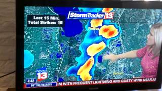 News 13 Weather on the Ones 441 pm July 11 2015 [upl. by Jit]