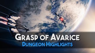 Destiny 2 Grasp of Avarice  Dungeon Highlights  Text Commentary [upl. by Arrim]