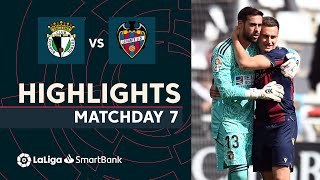 Resumen de Burgos CF vs Levante UD 00 [upl. by Bright354]