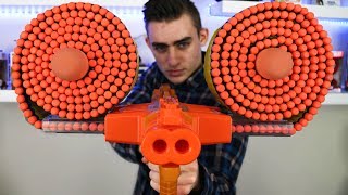 NERF WAR EPIC NERF GUN MOD [upl. by Spillihp293]