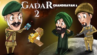 Gadar 2 Comedy Cartoon Video PART 2  Tara Ne Bachaya Chandrayaan 3  Animated Spoof Popla Chacha [upl. by Treat]