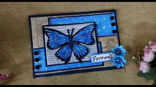 Easy Farewell invitation card  DIY Farewell Card for friends seniors  Handmade Greeting Cards [upl. by Myo]