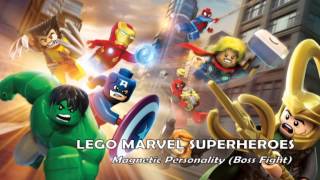 LEGO Marvel Super Heroes  Soundtrack  Magnetic Personality Boss Fight [upl. by Nilatak426]