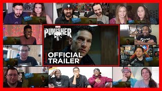 Marvel’s The Punisher  Season 2  Official Trailer HD REACTIONS MASHUP [upl. by Anovad]