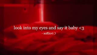 Sweet Boyfriend Aftercare  look into my eyes and say it baby ASMR Soft Comfort [upl. by Longtin997]