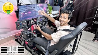 I Built INDIAS Most EPIC SIM RACING SETUP  Next Level Racing GT ELITE [upl. by Rolat]