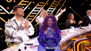 Mask Singer  Gloria Gaynor Dévoilée sous le Costume de la Reine de Glace [upl. by Mungam]