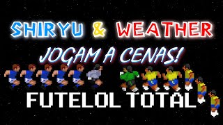 Shiryu amp Weather Jogam A Cenas  1x05 Futelol Total Super Soccer 1991 Super Nintendo [upl. by Einnalem58]