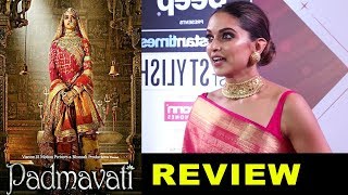 Padmavati Movie Review By Deepika Padukone [upl. by Ssor12]