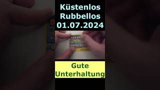 Rubbellos Küstenlos rubbeln  Finden wir nun eine Muschel [upl. by Zacks25]