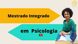 Reconhecimento de Mestrado Integrado em Psicologia  Portugal [upl. by Aura]